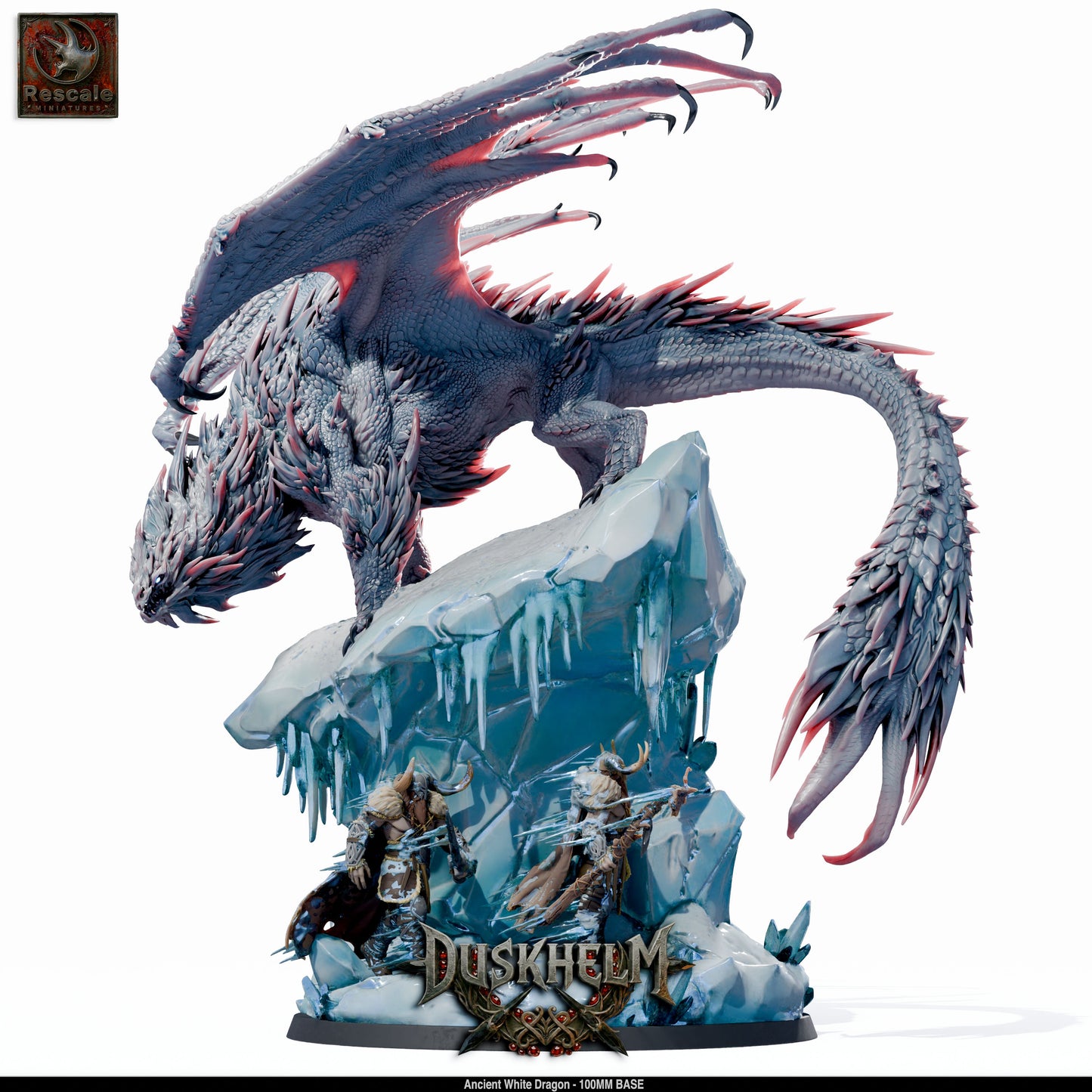 Elder White Dragon – Duskhelm by Rescale Miniatures