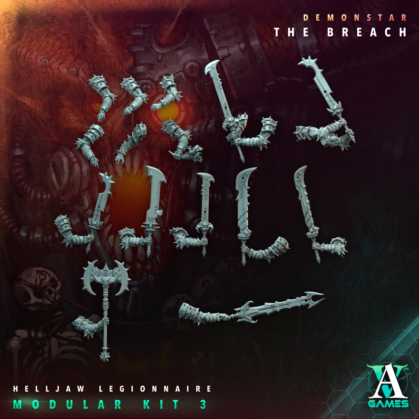HELLJAW LEGIONNAIRES – DEMONSTAR: THE BREACH