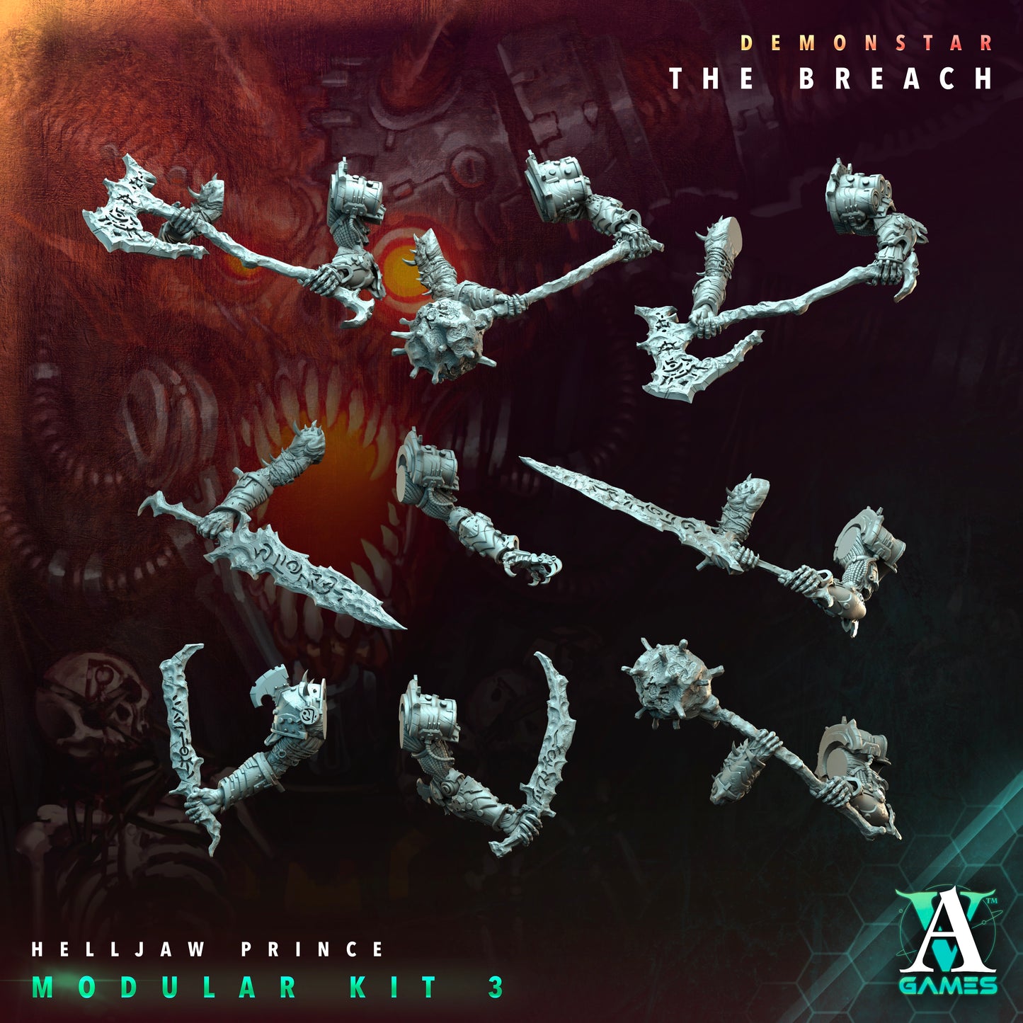 HELLJAW PRINCE – DEMONSTAR: THE BREACH