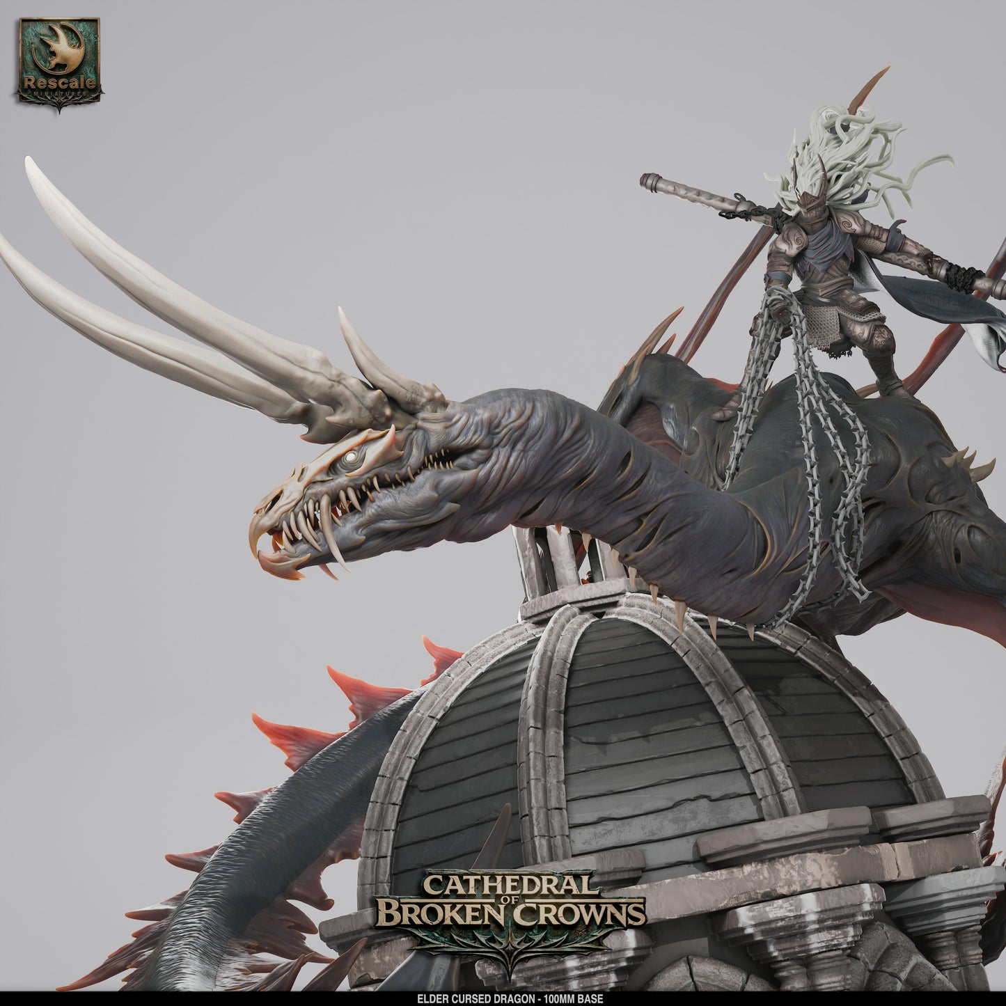 Elder Cursed Dragon – Cathedral of Broken Crowns