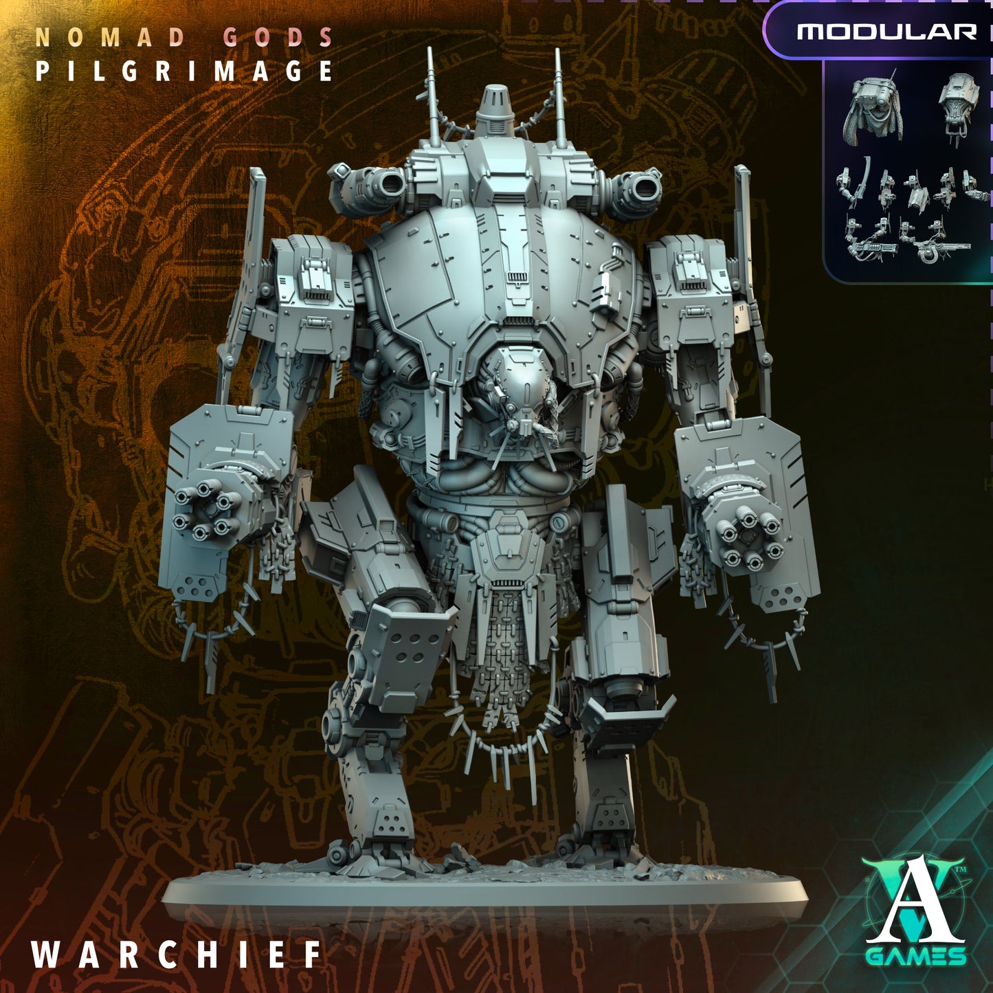 Warchief – Nomad Gods: Pilgrimage (Archvillain Games)