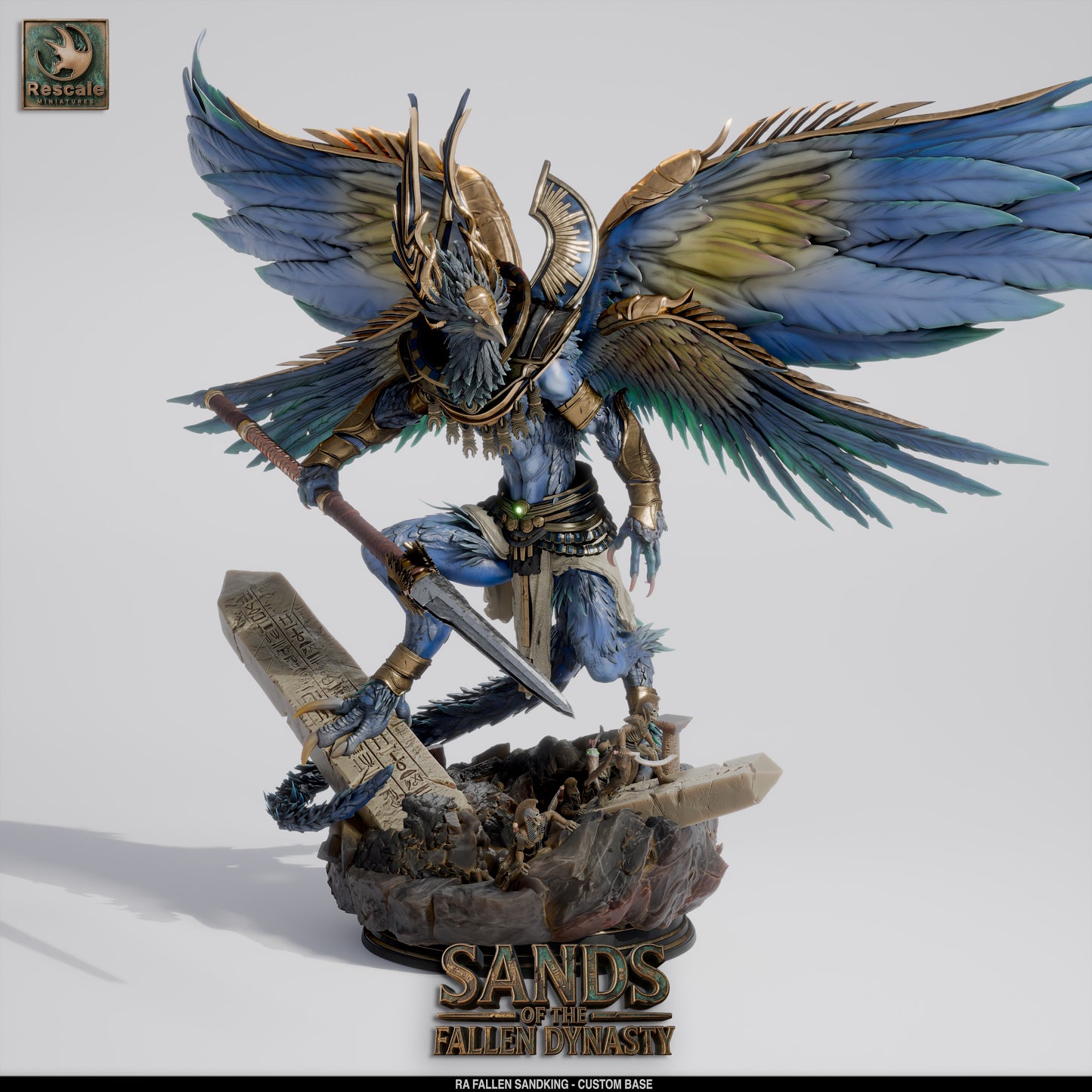 Ra Fallen Sandking – Sands of the Fallen Dynasty 80mm