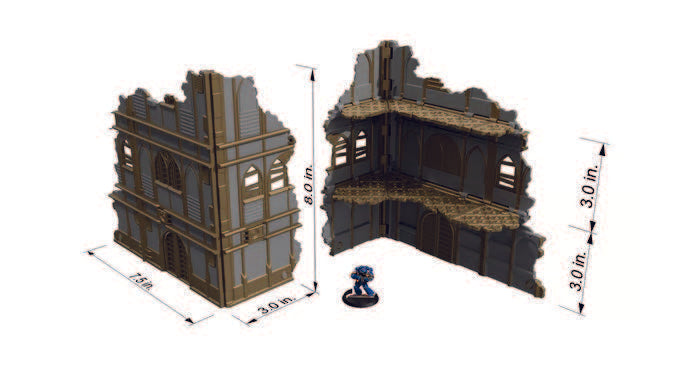 Gothic Ruins Foldable Terrain - Tinker Junkie