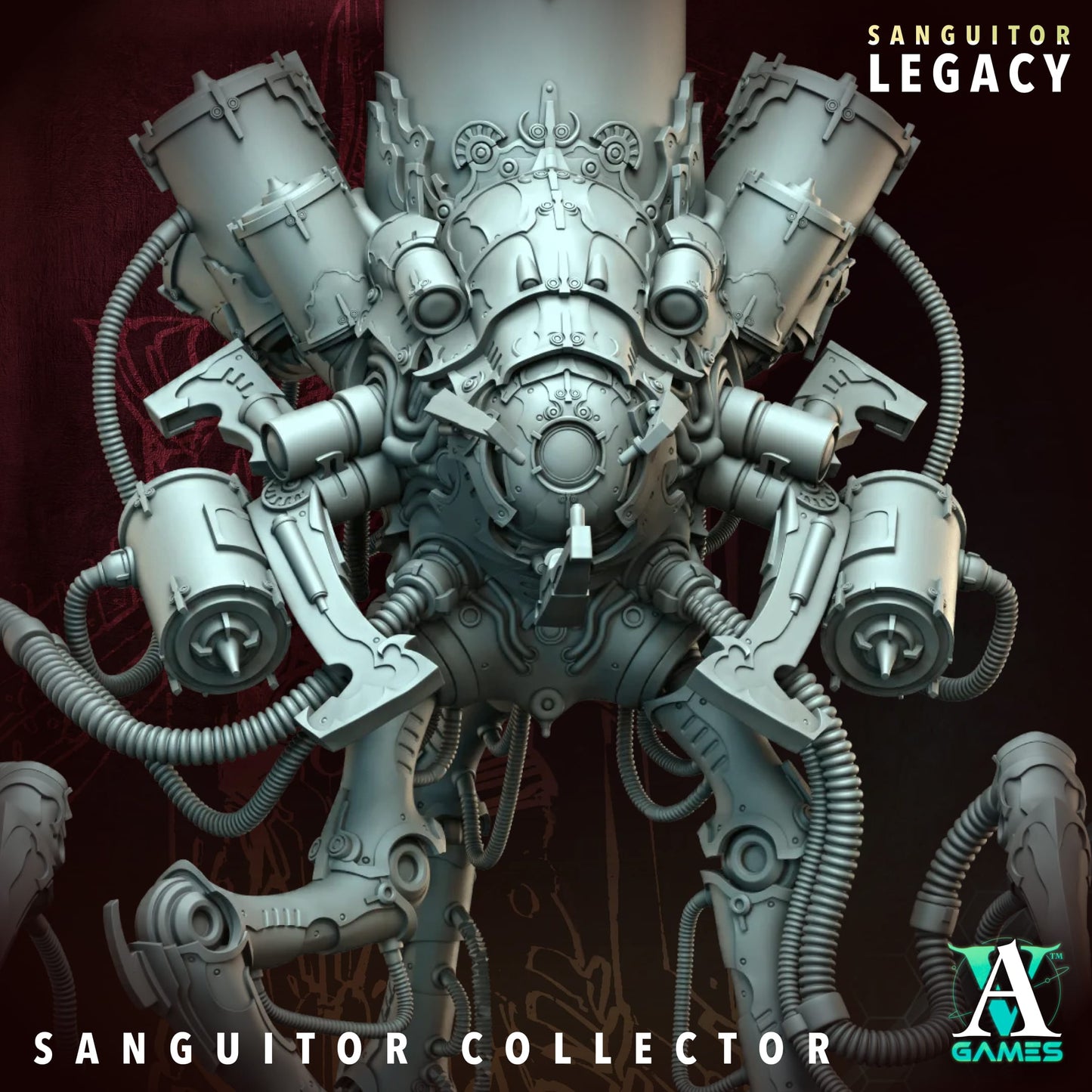 Sanguitor Collector – Sanguitor Legacy – Archvillain Miniature