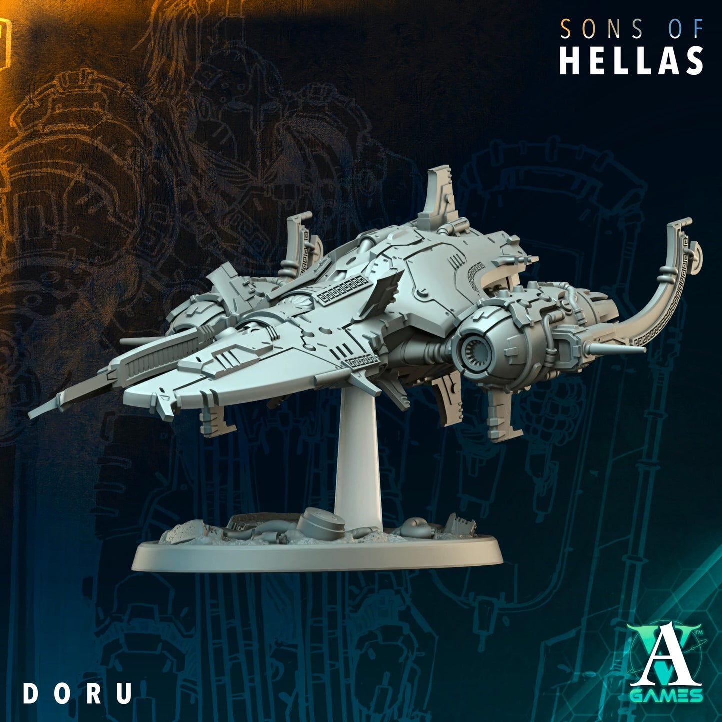 Doru | Sons of Hella | Archvillain Games