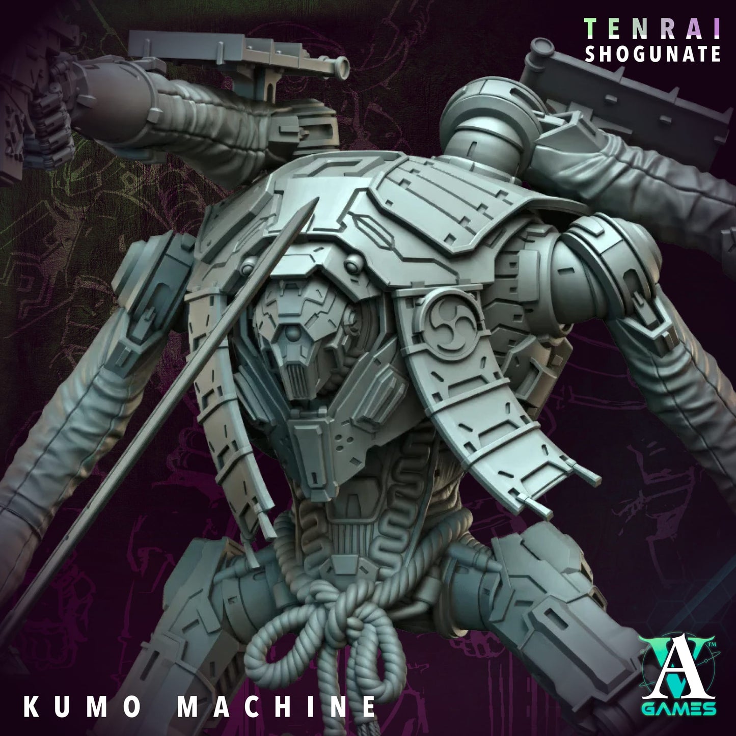 Kumo Machine – Tenrai Shogunate Mech (2 Variants)