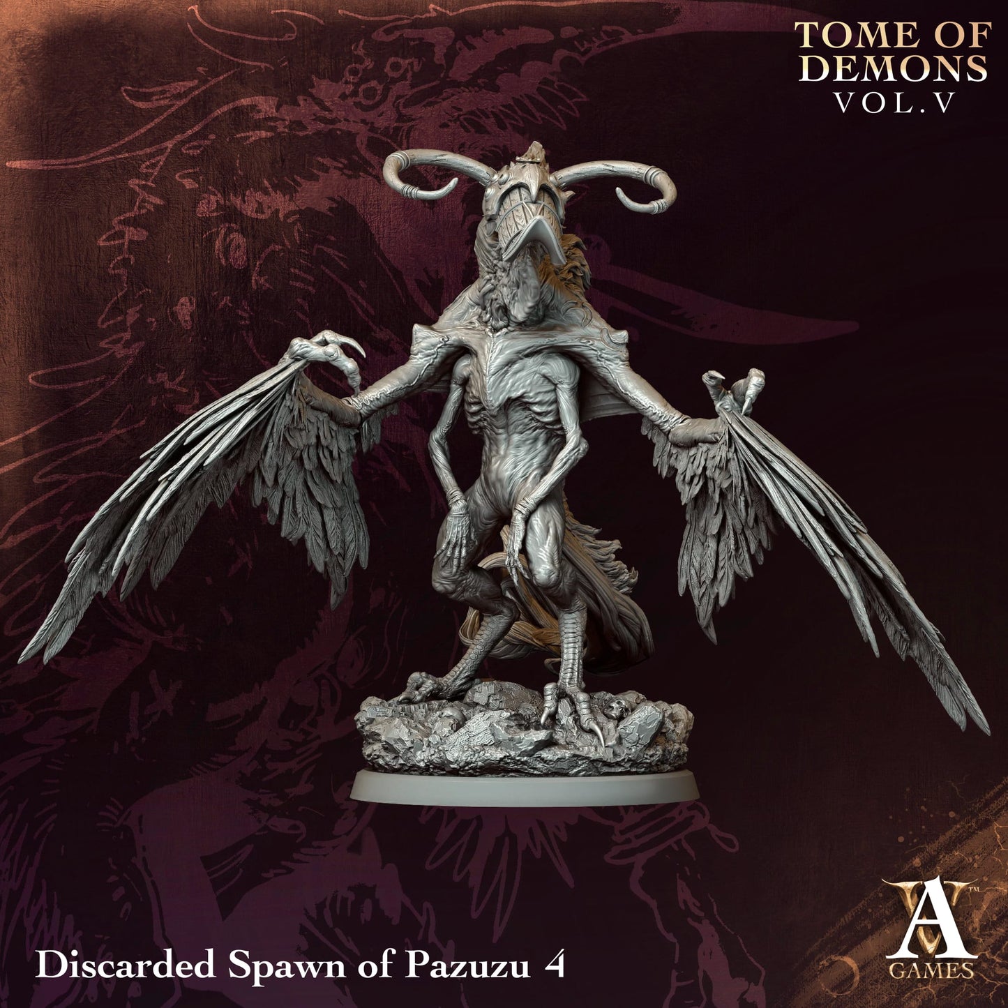 Discarded Spawn of Pazuzu – Tome of Demons Vol. V | Archvillain Games | 50mm Medium Infantry | 1–4 Model Set