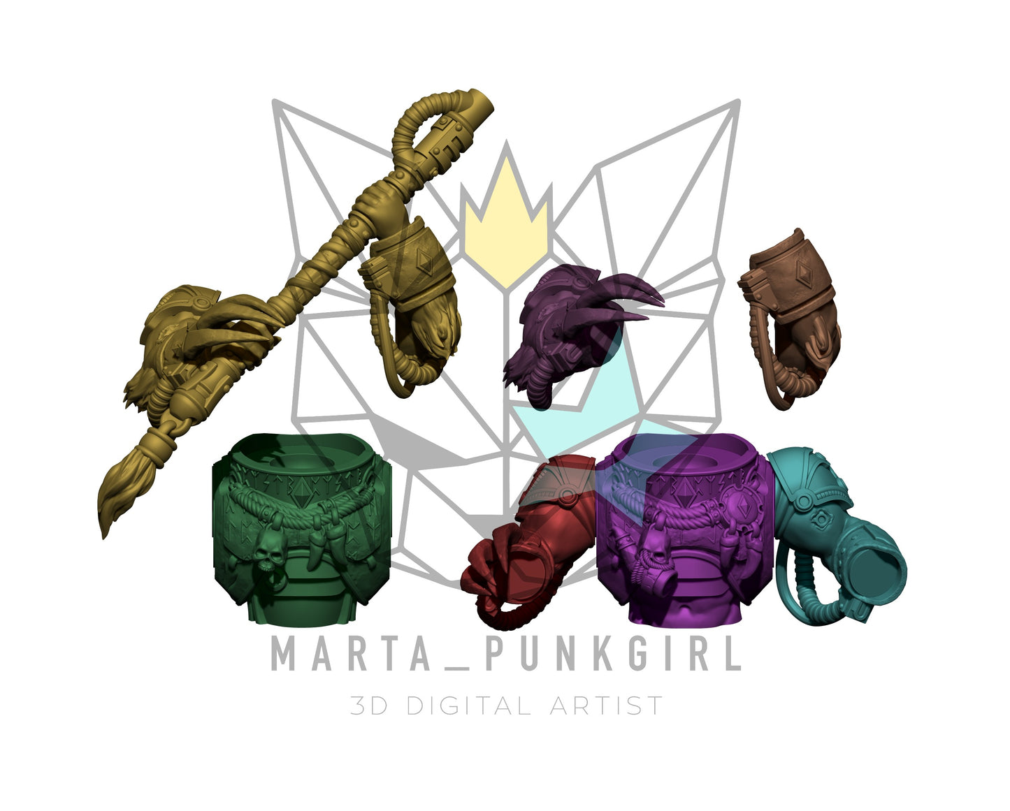 Space Werewolves - Martapunkgirl