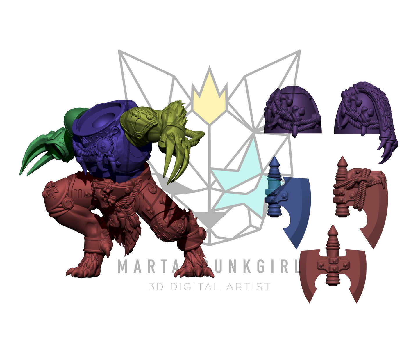 Space Werewolves - Martapunkgirl