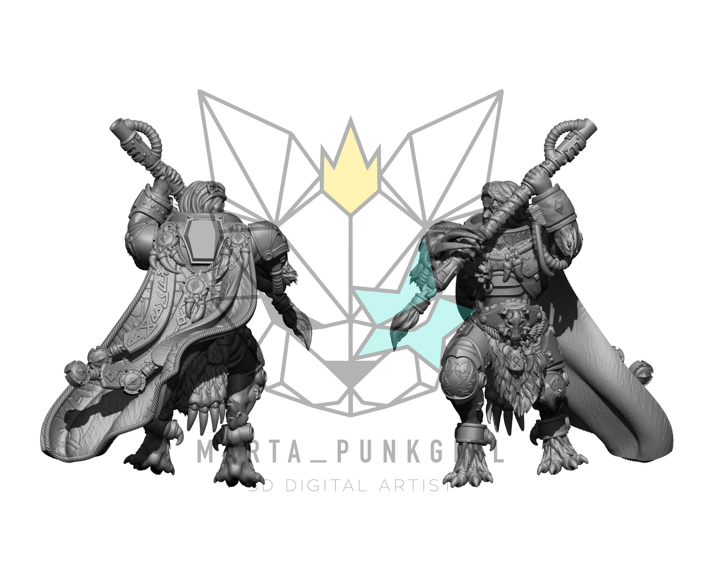 Space Werewolves - Martapunkgirl