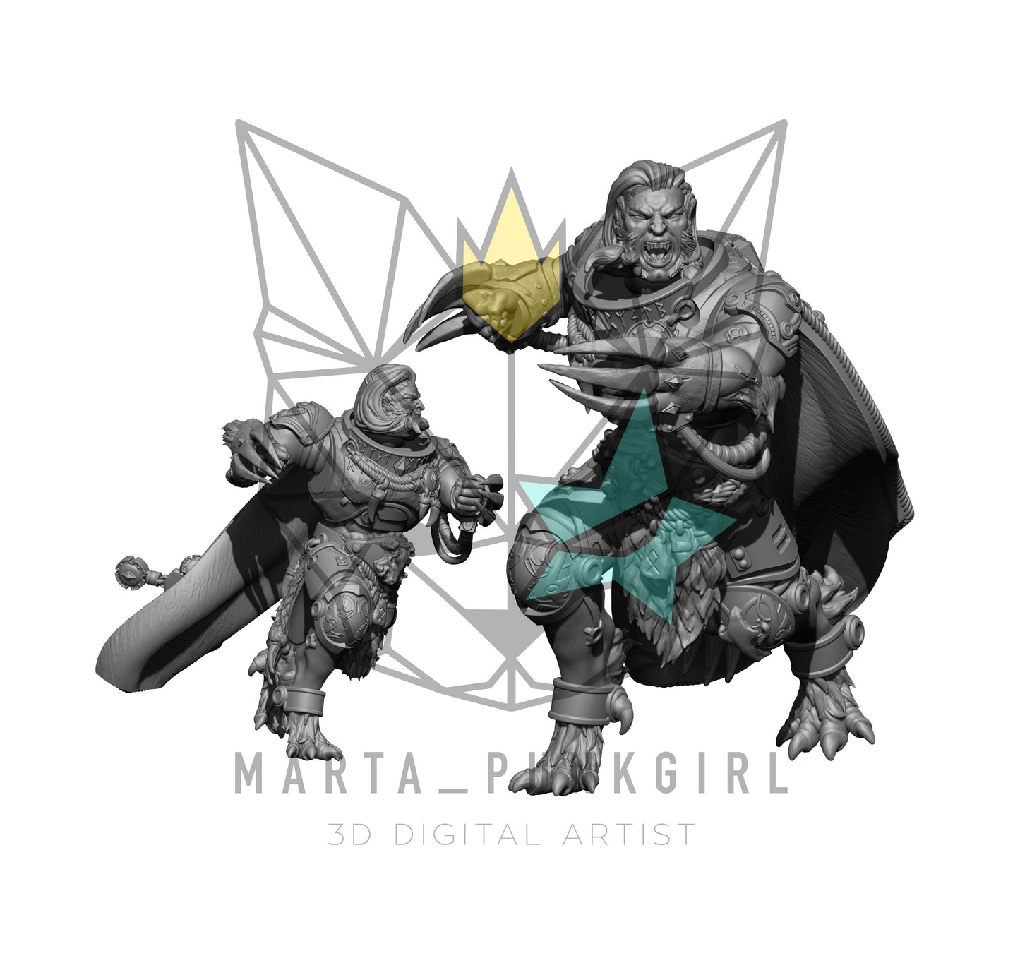 Space Werewolves - Martapunkgirl