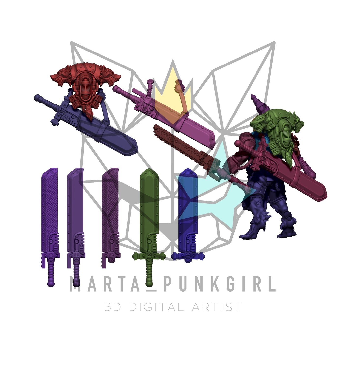 Space Werewolves - Martapunkgirl