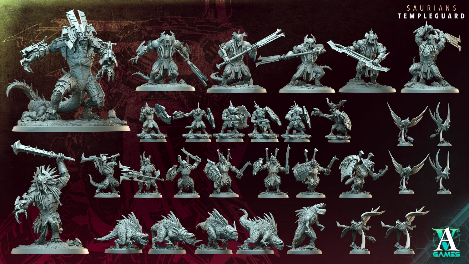 Saurian - Temple Guard