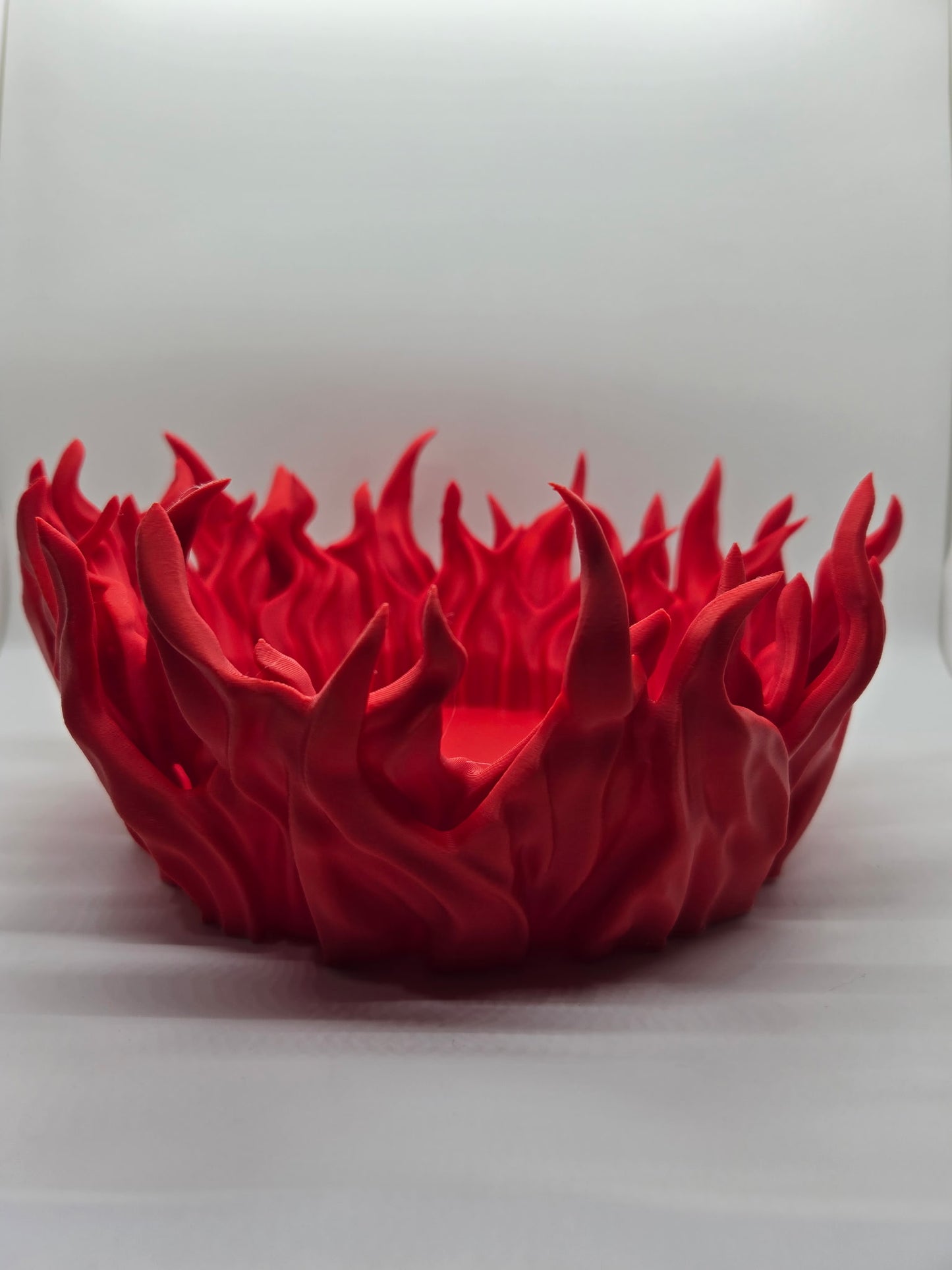 Dragon Egg with Flames – 3D Printed Planter Pot