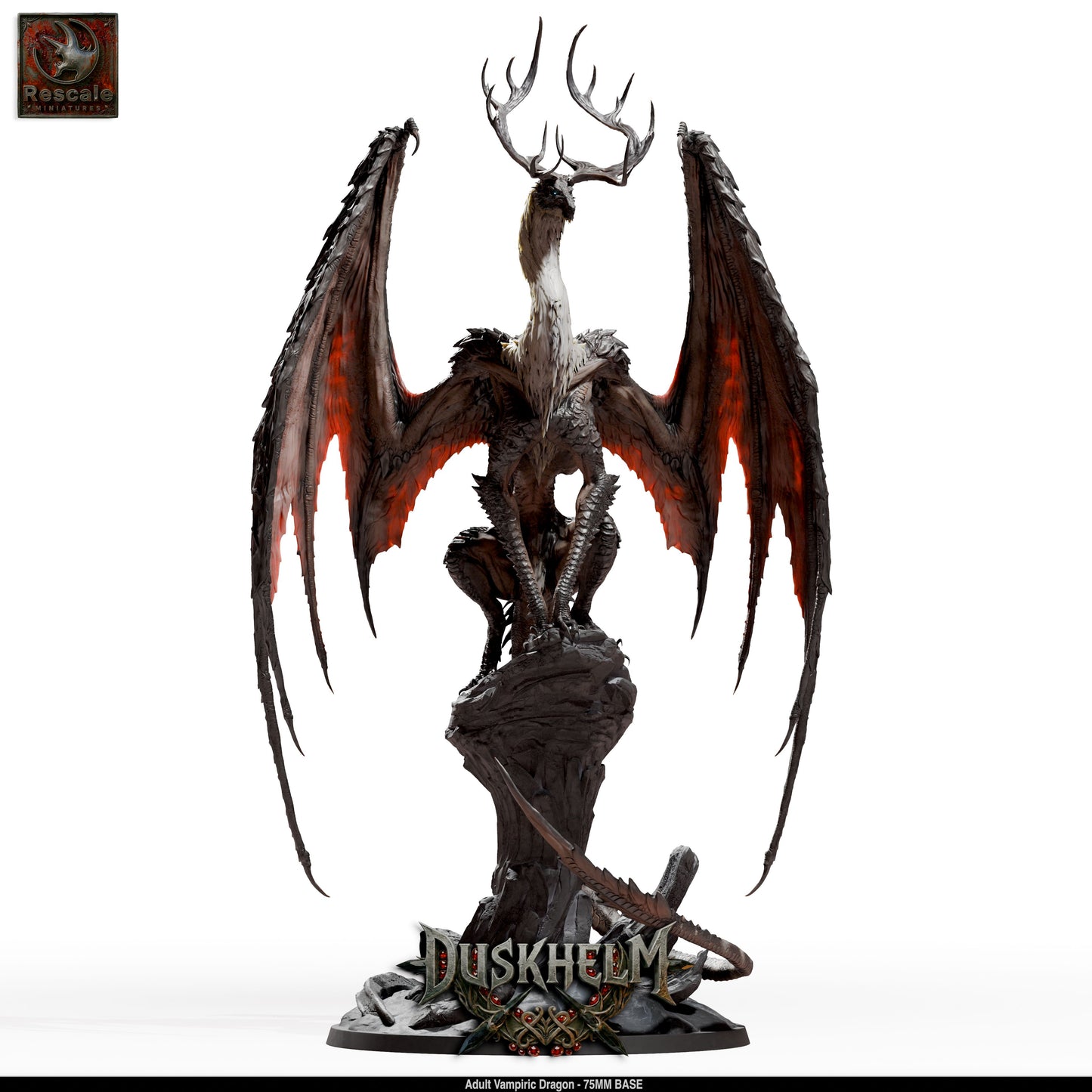 Adult Vampiric Dragon – Duskhelm by Rescale Miniatures
