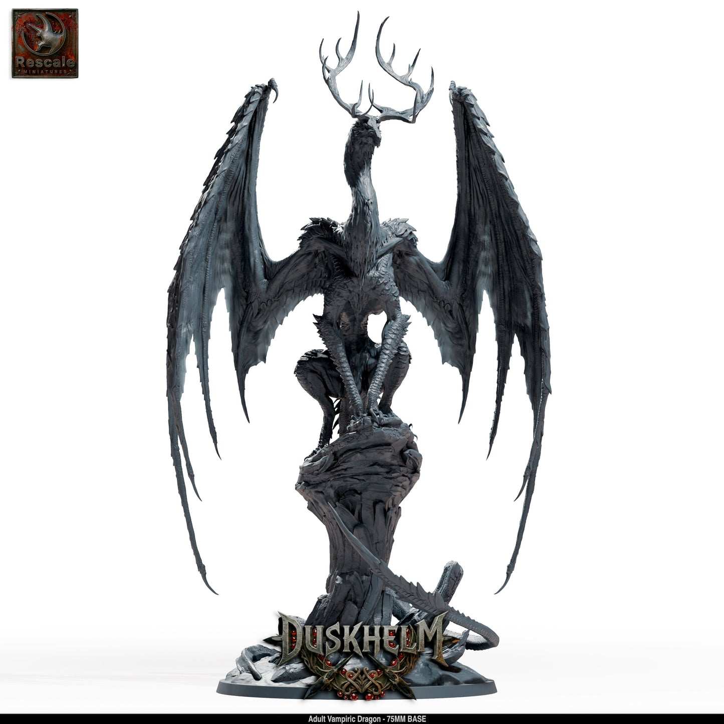 Adult Vampiric Dragon – Duskhelm by Rescale Miniatures