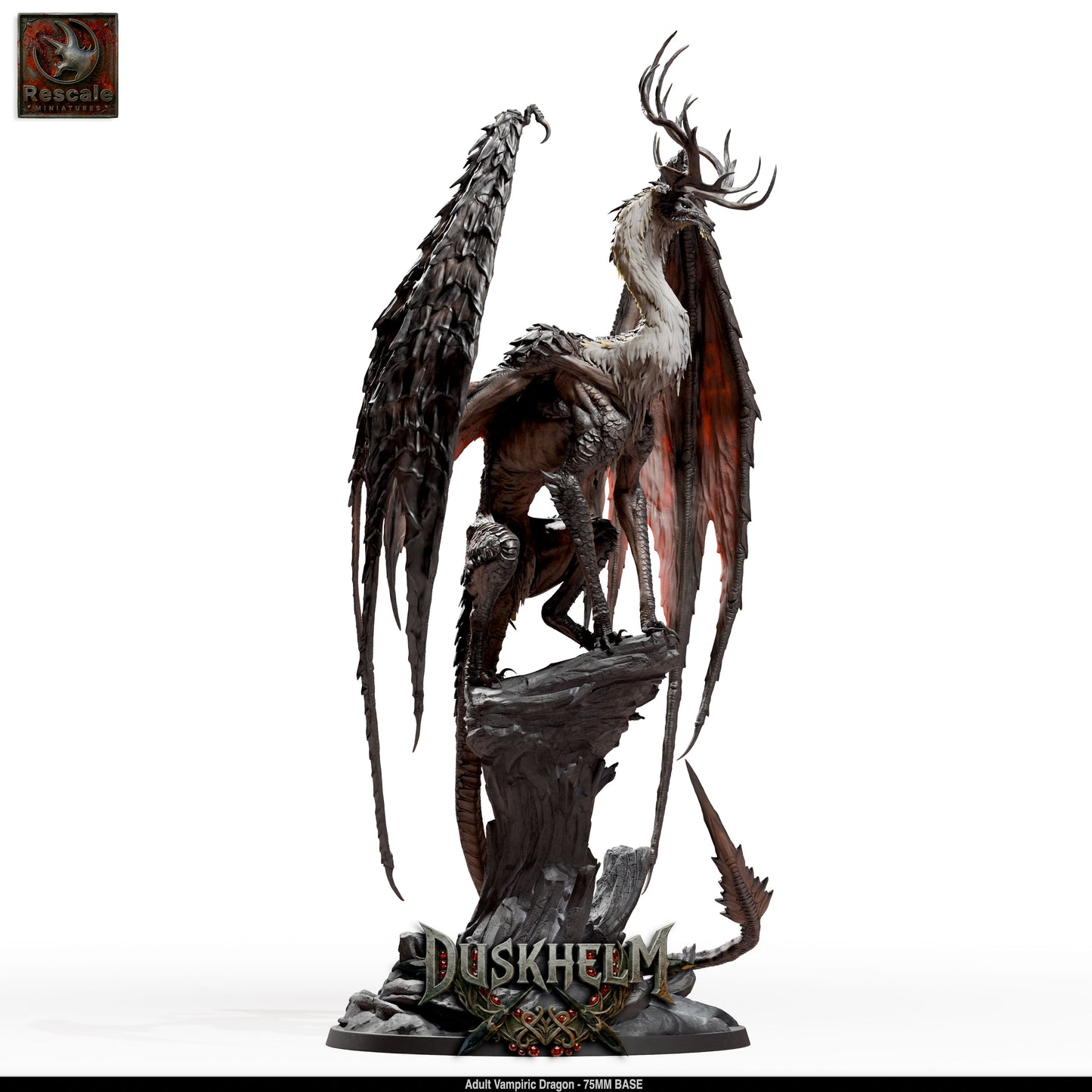 Adult Vampiric Dragon – Duskhelm by Rescale Miniatures