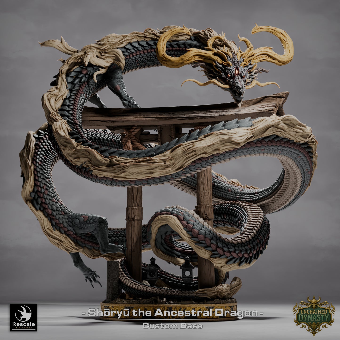 Shoryu the Ancestral Dragon – Unchained Dynasty Collection – Rescale Miniatures