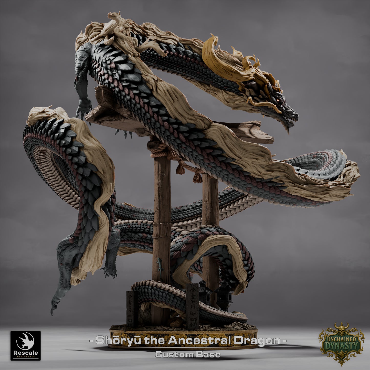 Shoryu the Ancestral Dragon – Unchained Dynasty Collection – Rescale Miniatures