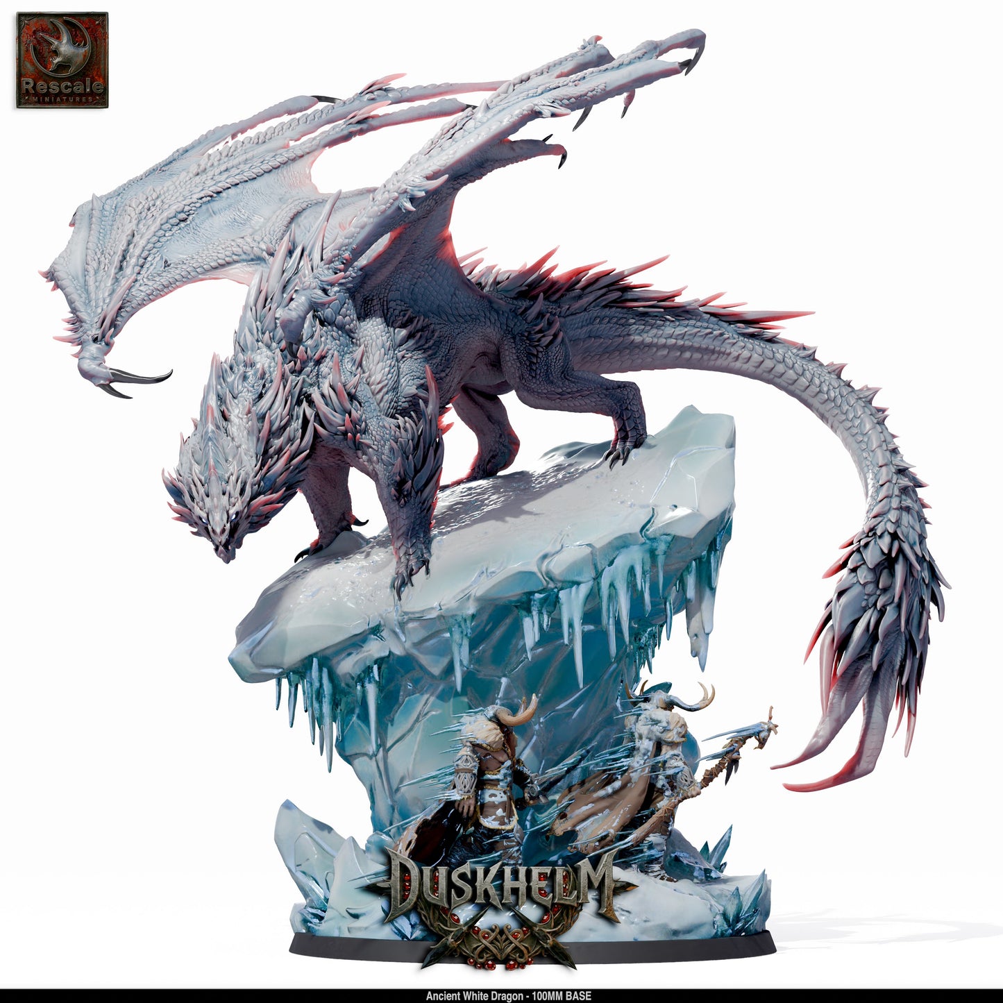 Elder White Dragon – Duskhelm by Rescale Miniatures