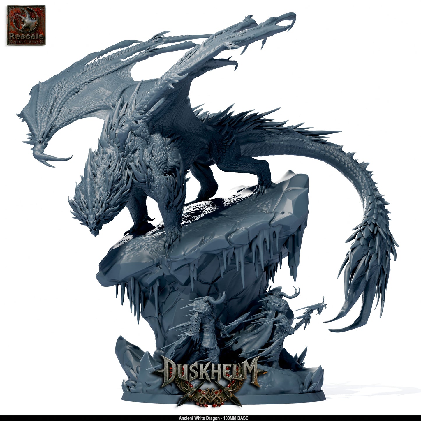 Elder White Dragon – Duskhelm by Rescale Miniatures