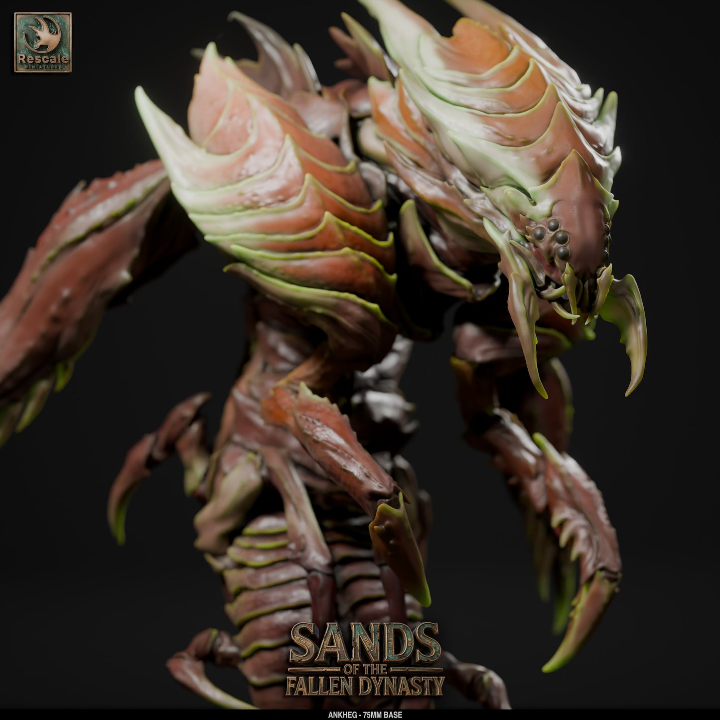 Ankheg – Sands of the Fallen Dynasty Creature (75mm)