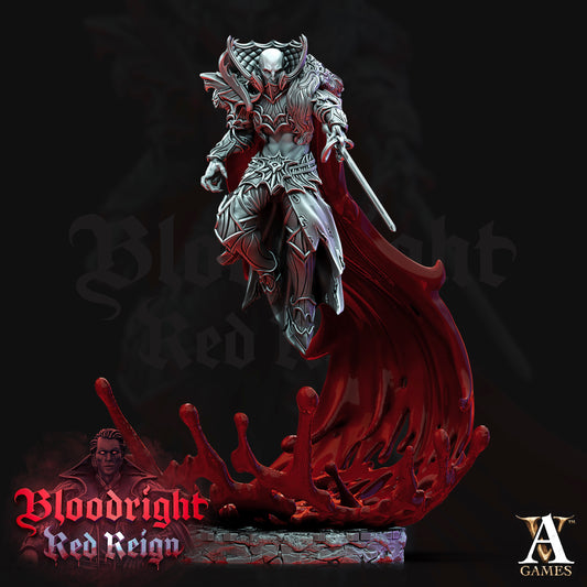 Bloodcloaks – Vampire Sorcerer Miniatures | Archvillain Games – Bloodright: Red Reign