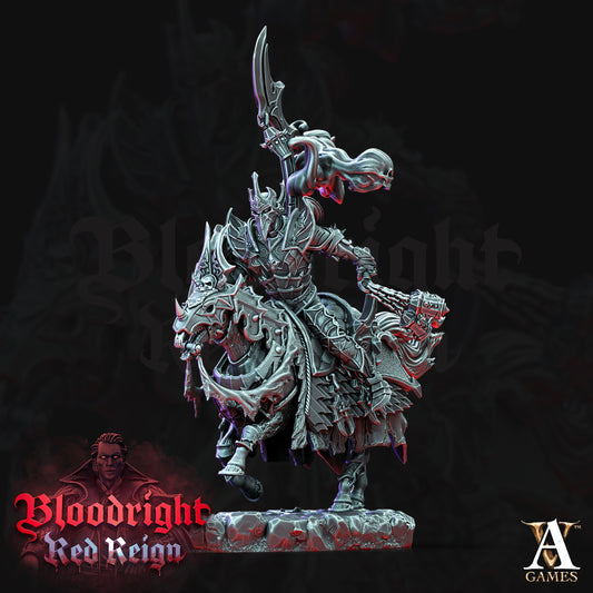 Dread Hussars – Undead Cavalry Miniatures | Archvillain Games – Bloodright: Red Reign