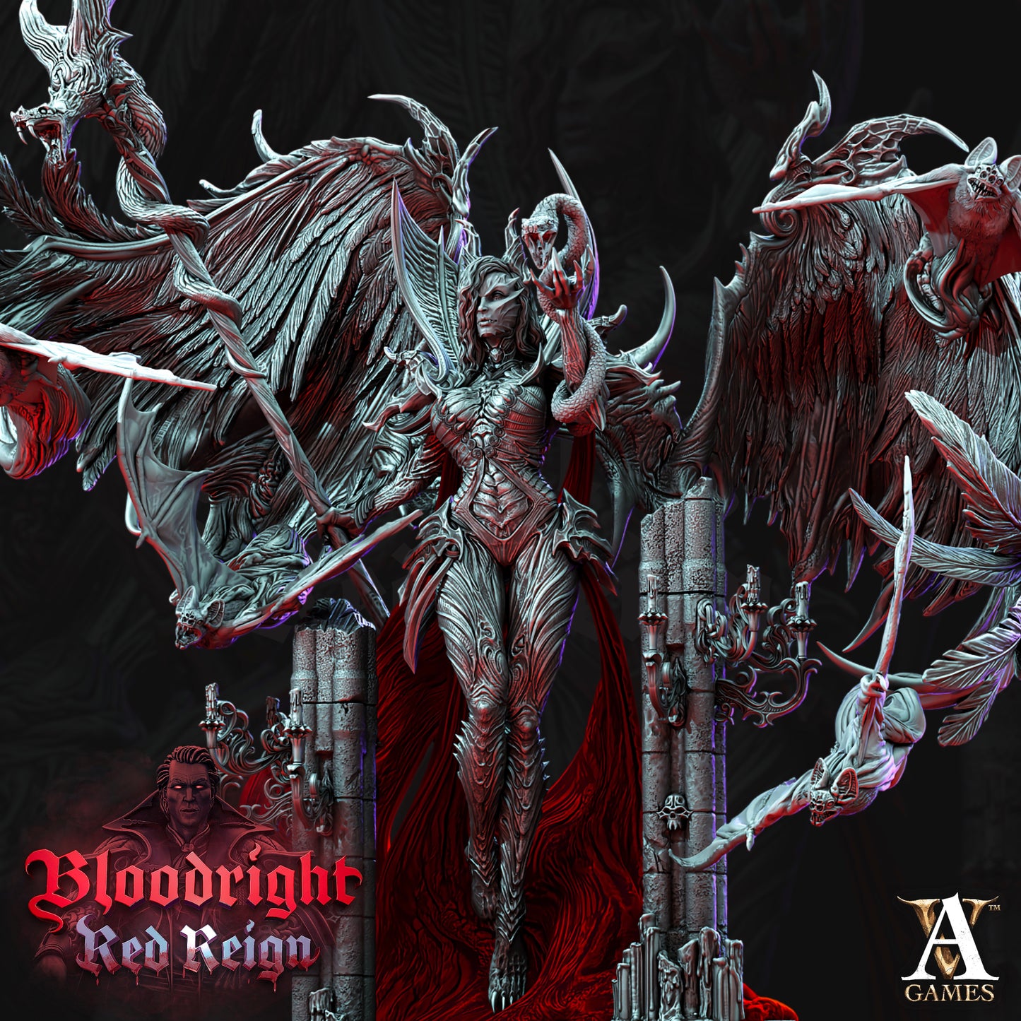 Lilith – Vampire Matriarch | Archvillain Games (Bloodright: Red Reign)