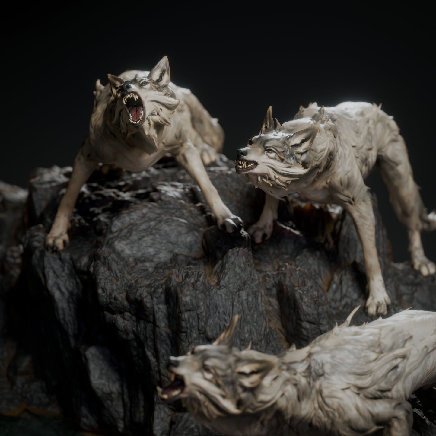 The Black Dragon’s Hunt — Deepwood Hollow Diorama