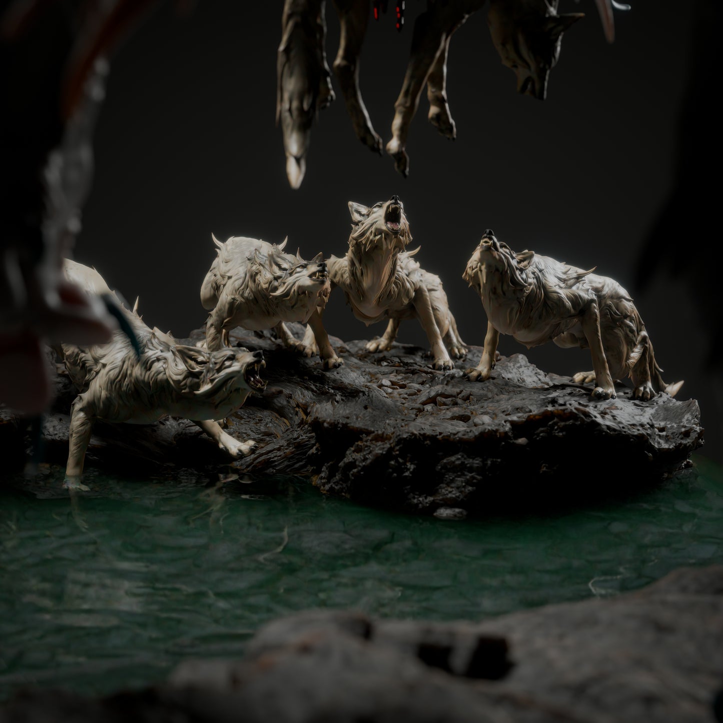 The Black Dragon’s Hunt — Deepwood Hollow Diorama