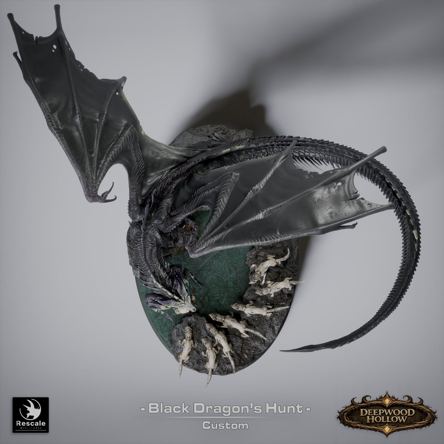 The Black Dragon’s Hunt — Deepwood Hollow Diorama