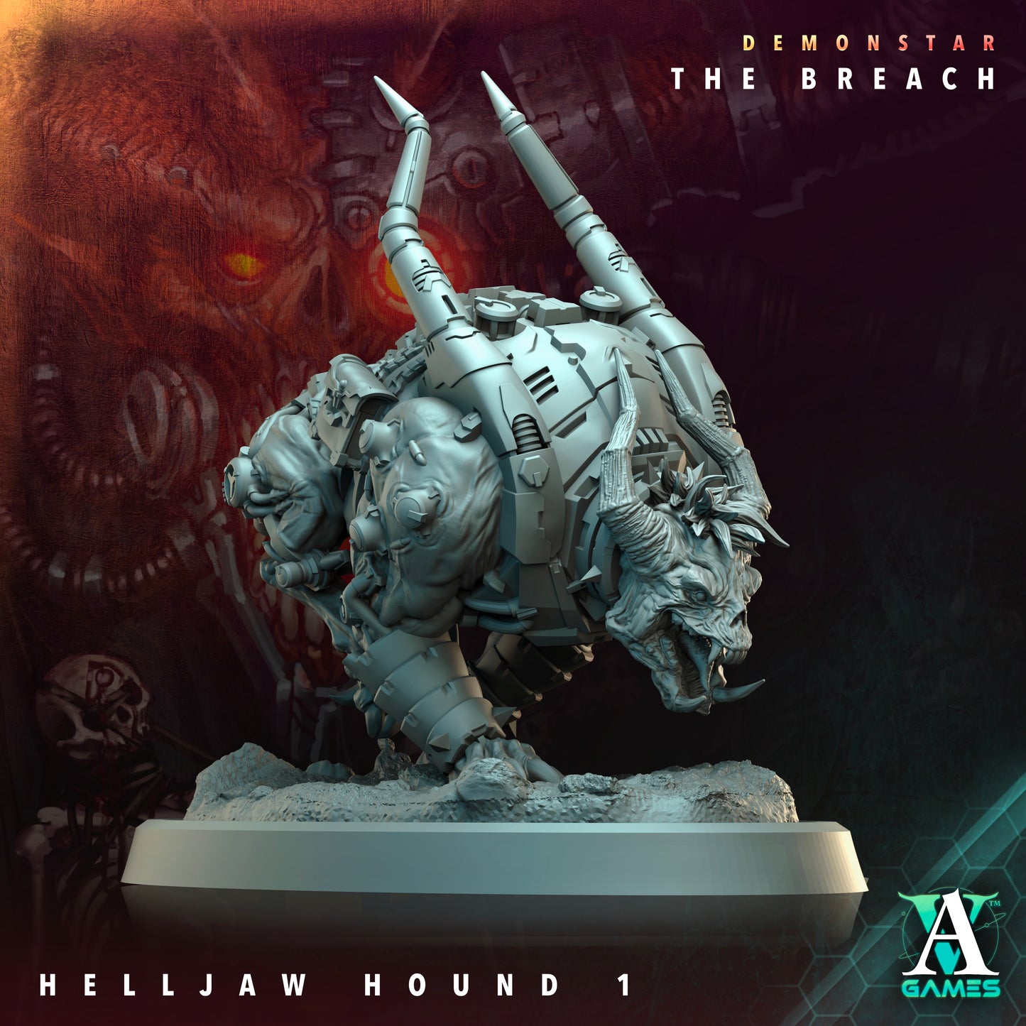 HELLJAW HOUNDS – DEMONSTAR: THE BREACH