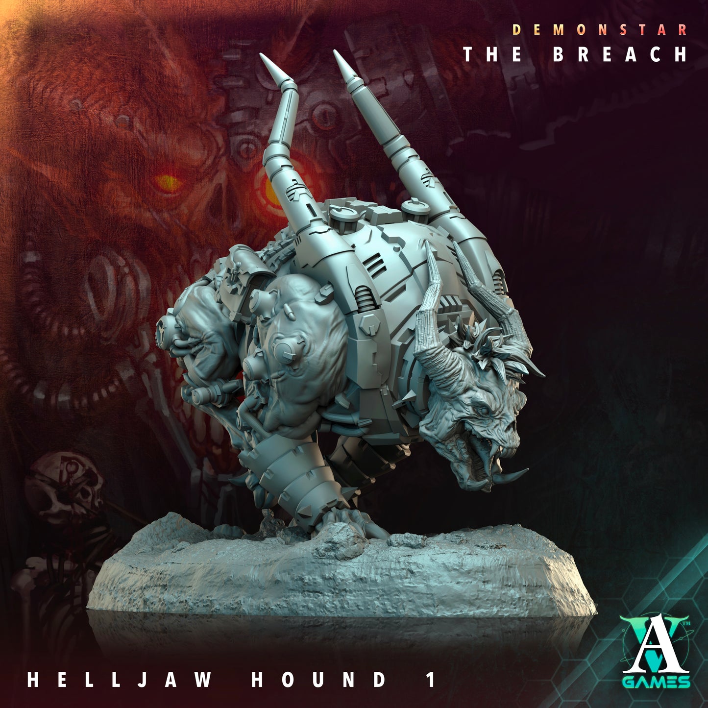 HELLJAW HOUNDS – DEMONSTAR: THE BREACH
