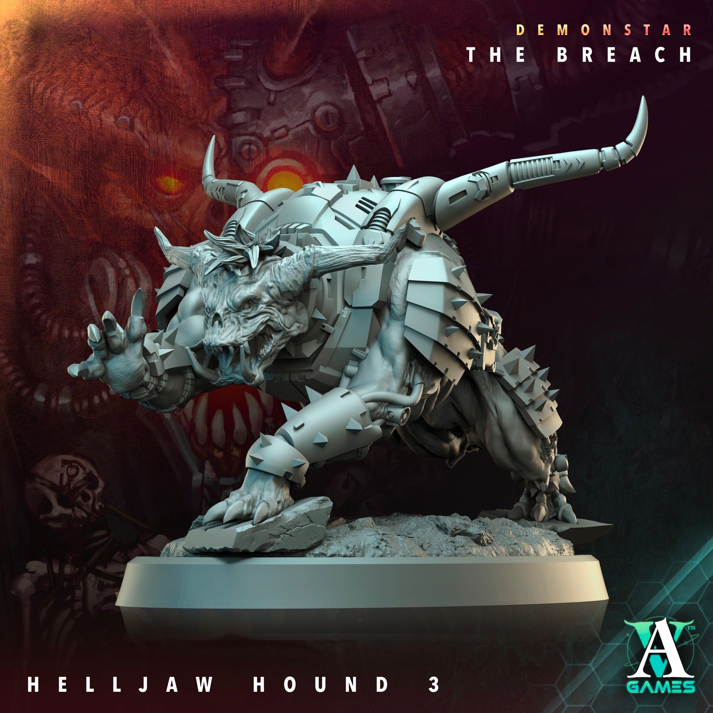 HELLJAW HOUNDS – DEMONSTAR: THE BREACH
