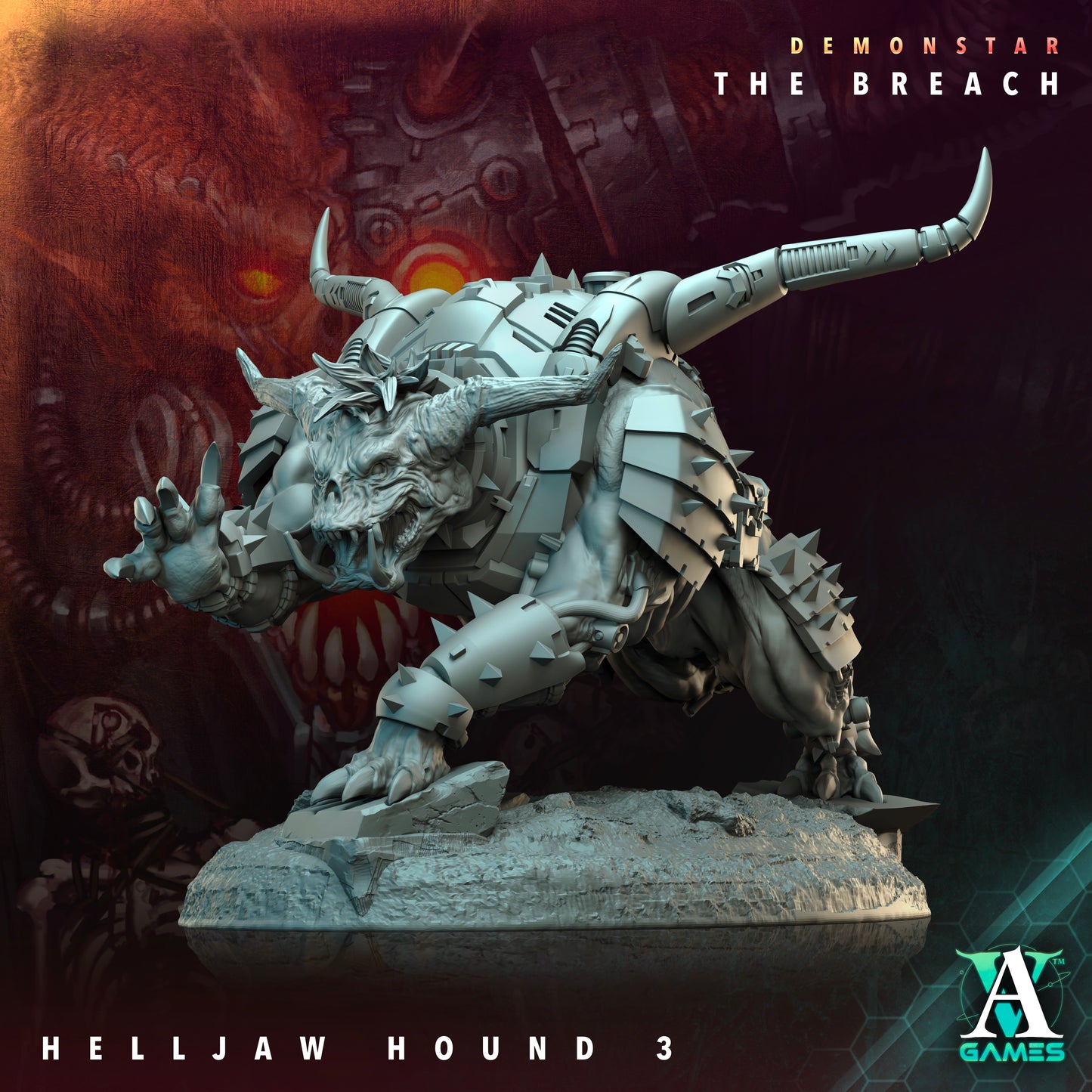 HELLJAW HOUNDS – DEMONSTAR: THE BREACH