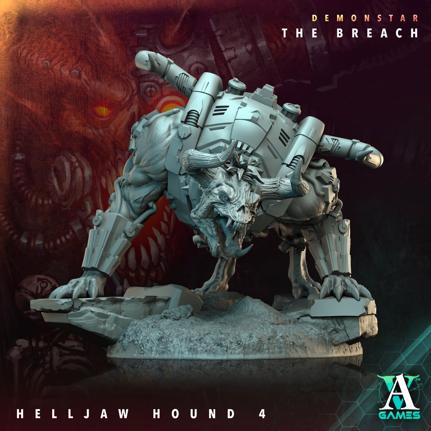 HELLJAW HOUNDS – DEMONSTAR: THE BREACH
