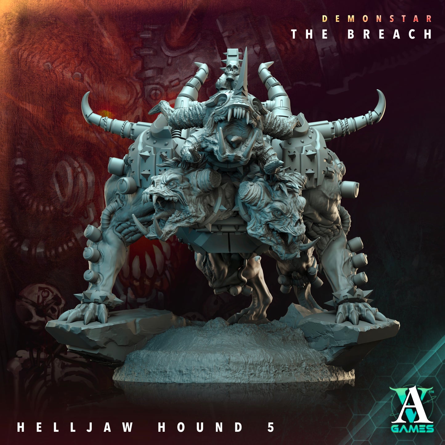 HELLJAW HOUNDS – DEMONSTAR: THE BREACH