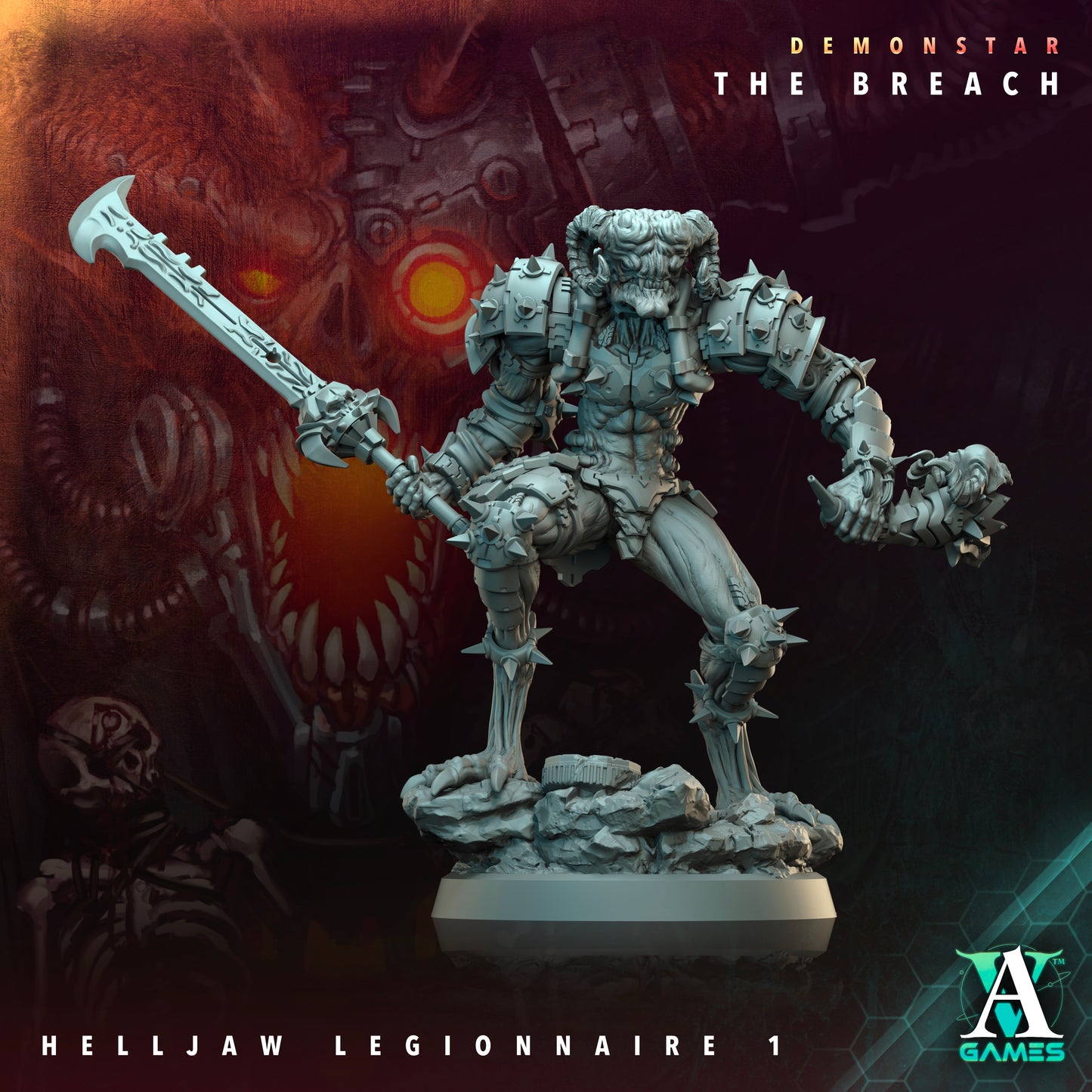 HELLJAW LEGIONNAIRES – DEMONSTAR: THE BREACH