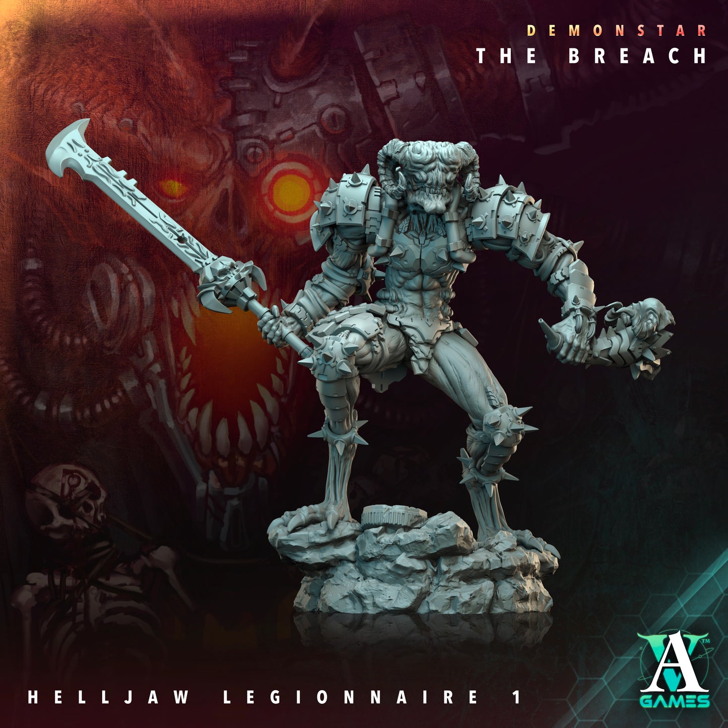 HELLJAW LEGIONNAIRES – DEMONSTAR: THE BREACH