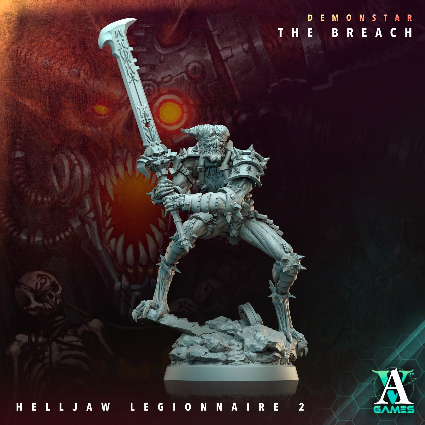 HELLJAW LEGIONNAIRES – DEMONSTAR: THE BREACH