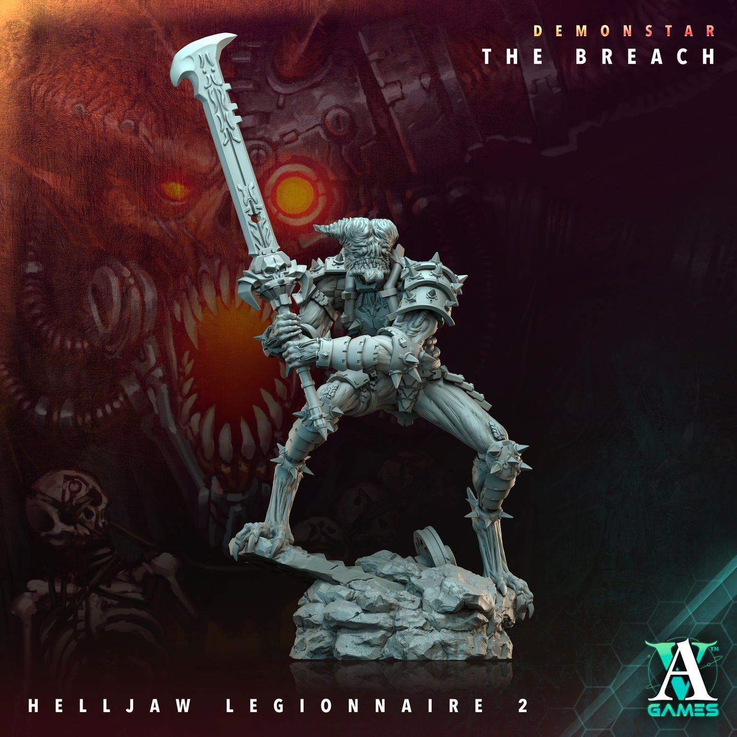 HELLJAW LEGIONNAIRES – DEMONSTAR: THE BREACH
