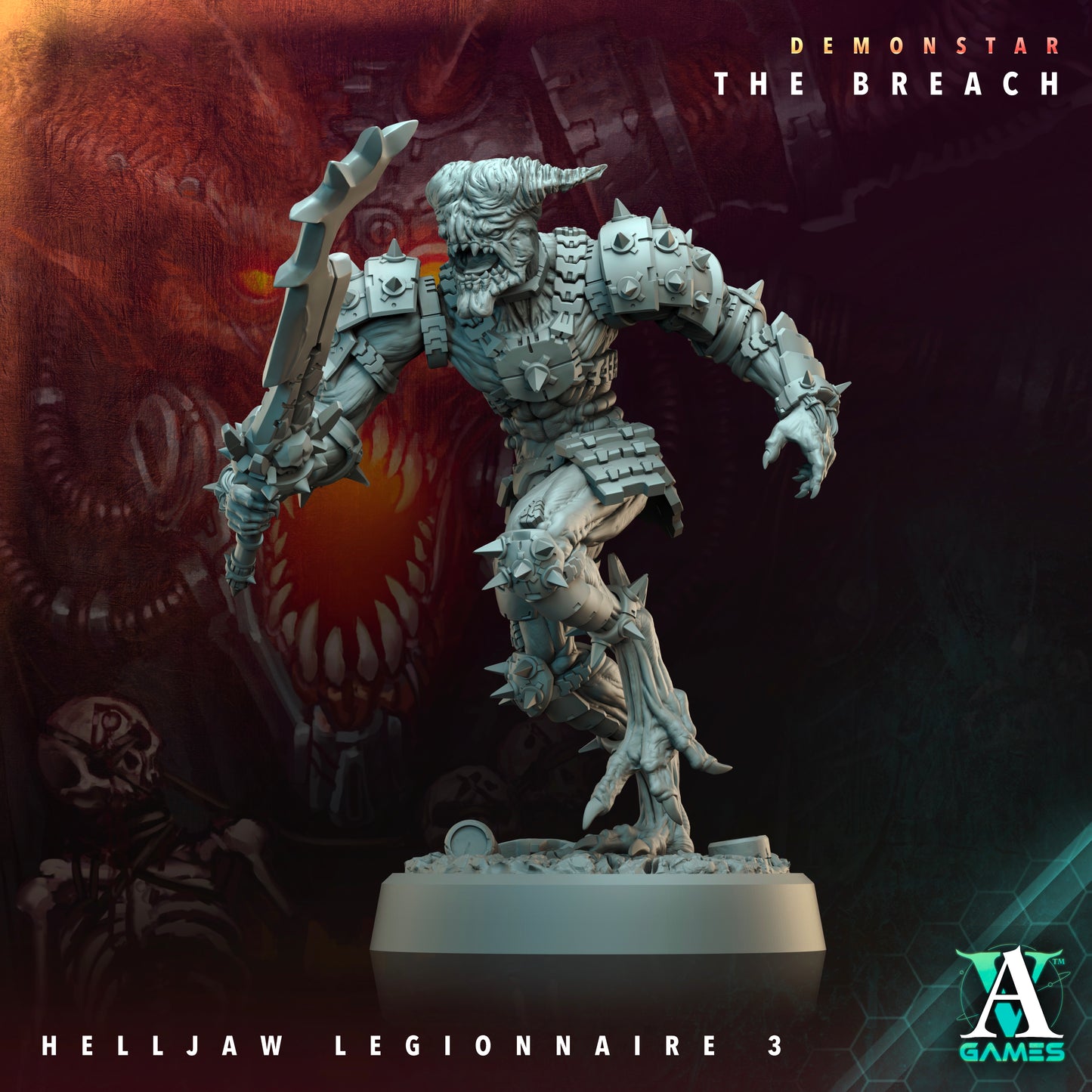 HELLJAW LEGIONNAIRES – DEMONSTAR: THE BREACH
