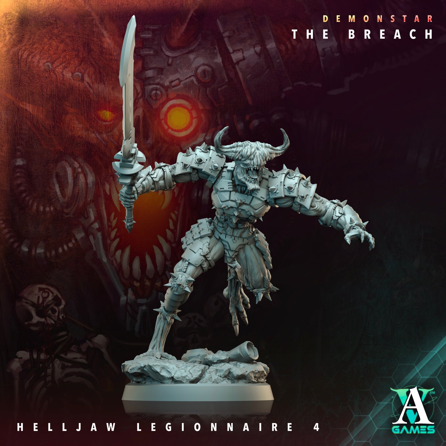 HELLJAW LEGIONNAIRES – DEMONSTAR: THE BREACH