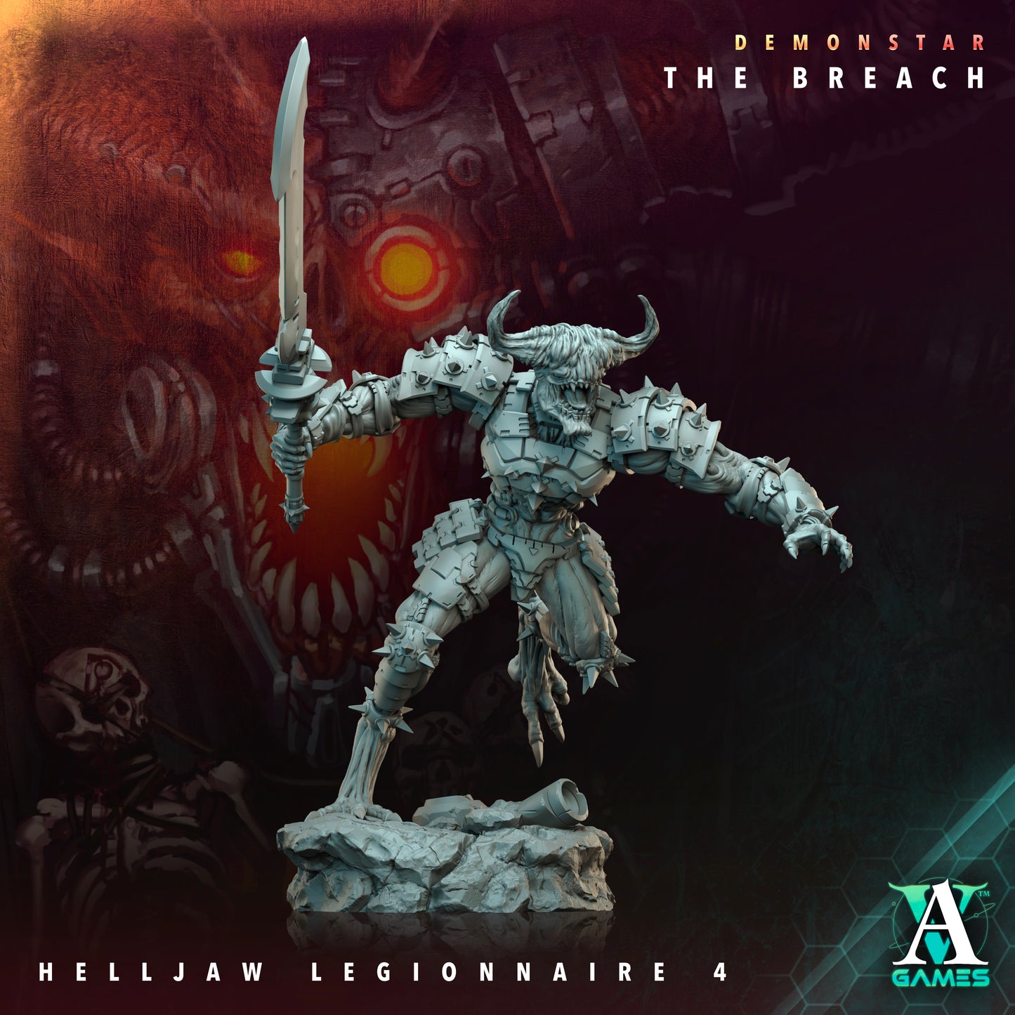 HELLJAW LEGIONNAIRES – DEMONSTAR: THE BREACH