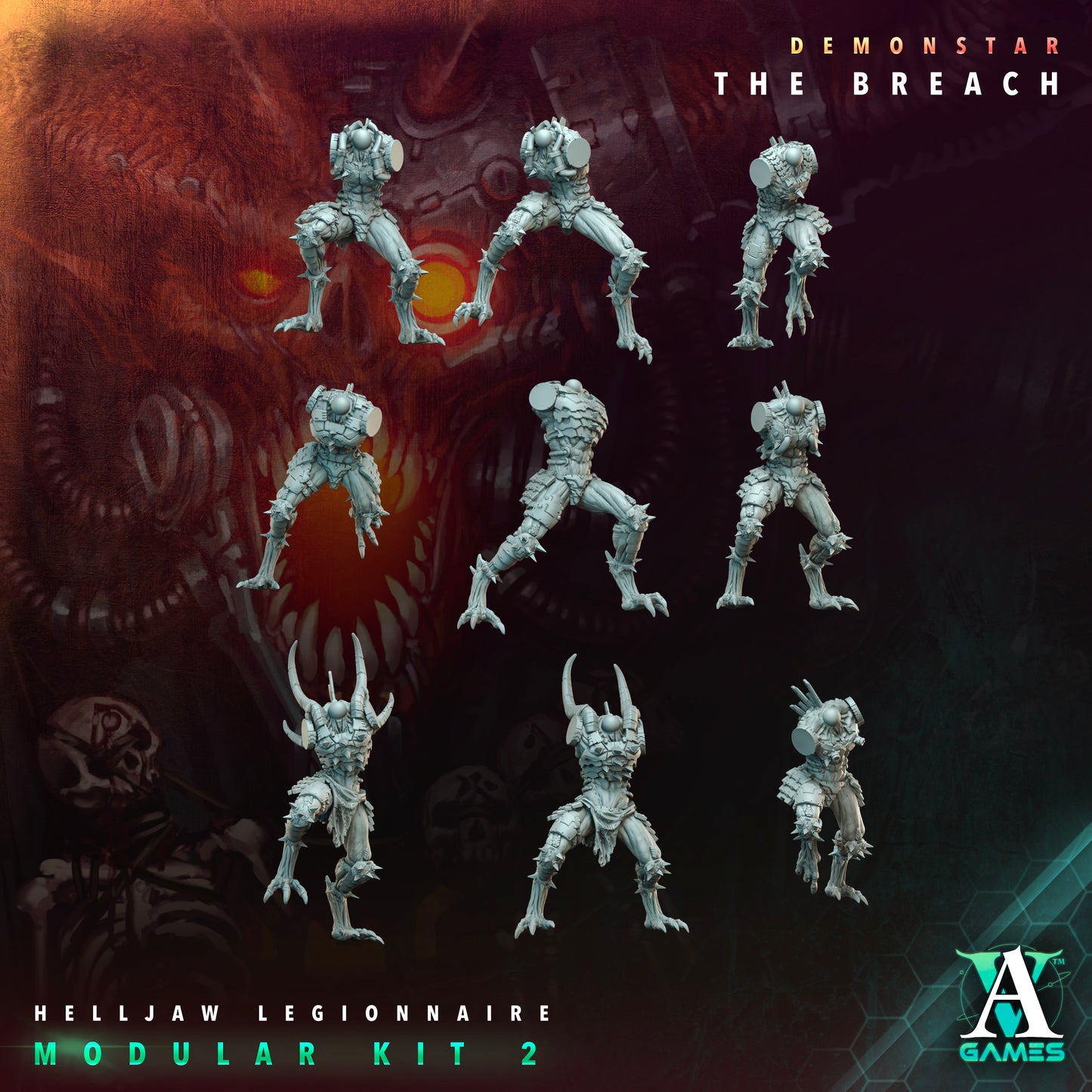 HELLJAW LEGIONNAIRES – DEMONSTAR: THE BREACH