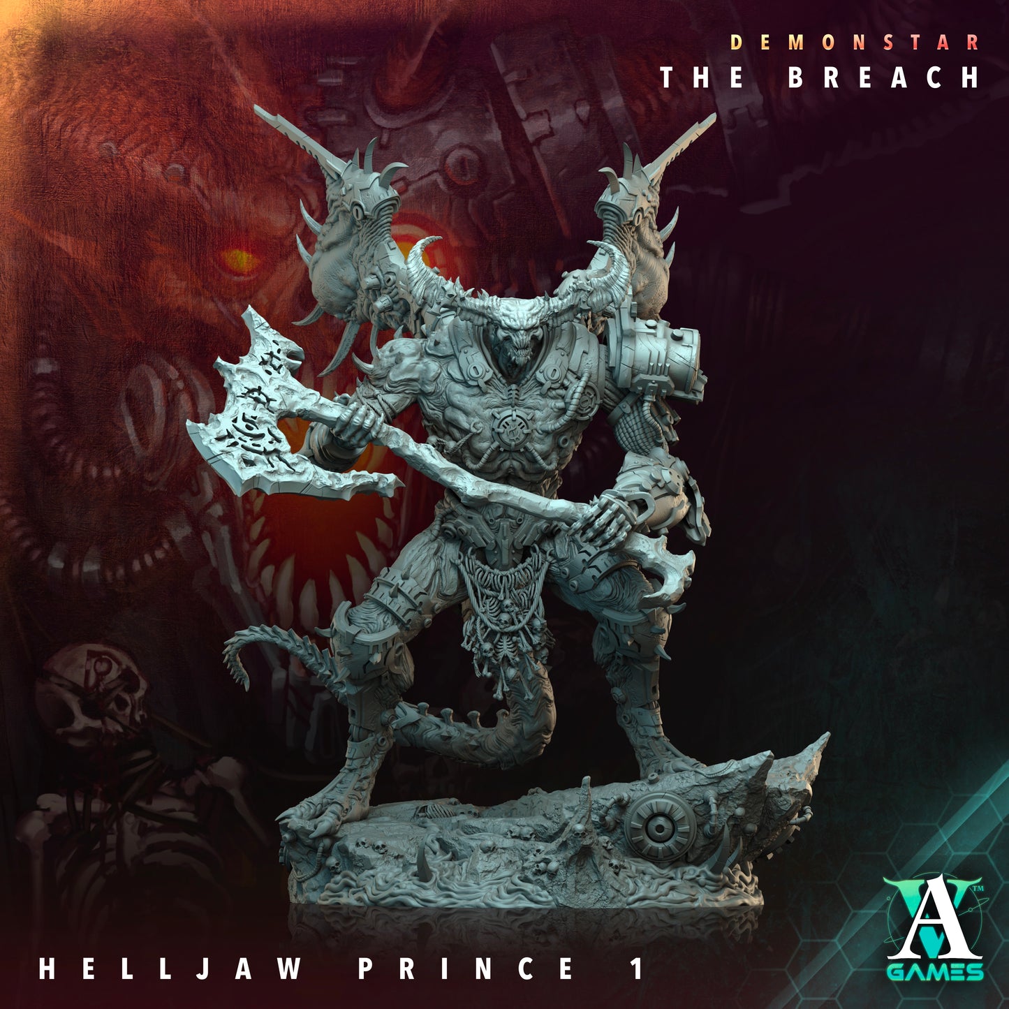 HELLJAW PRINCE – DEMONSTAR: THE BREACH