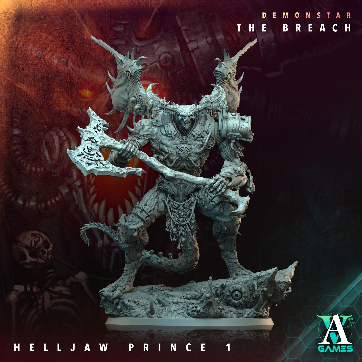 HELLJAW PRINCE – DEMONSTAR: THE BREACH