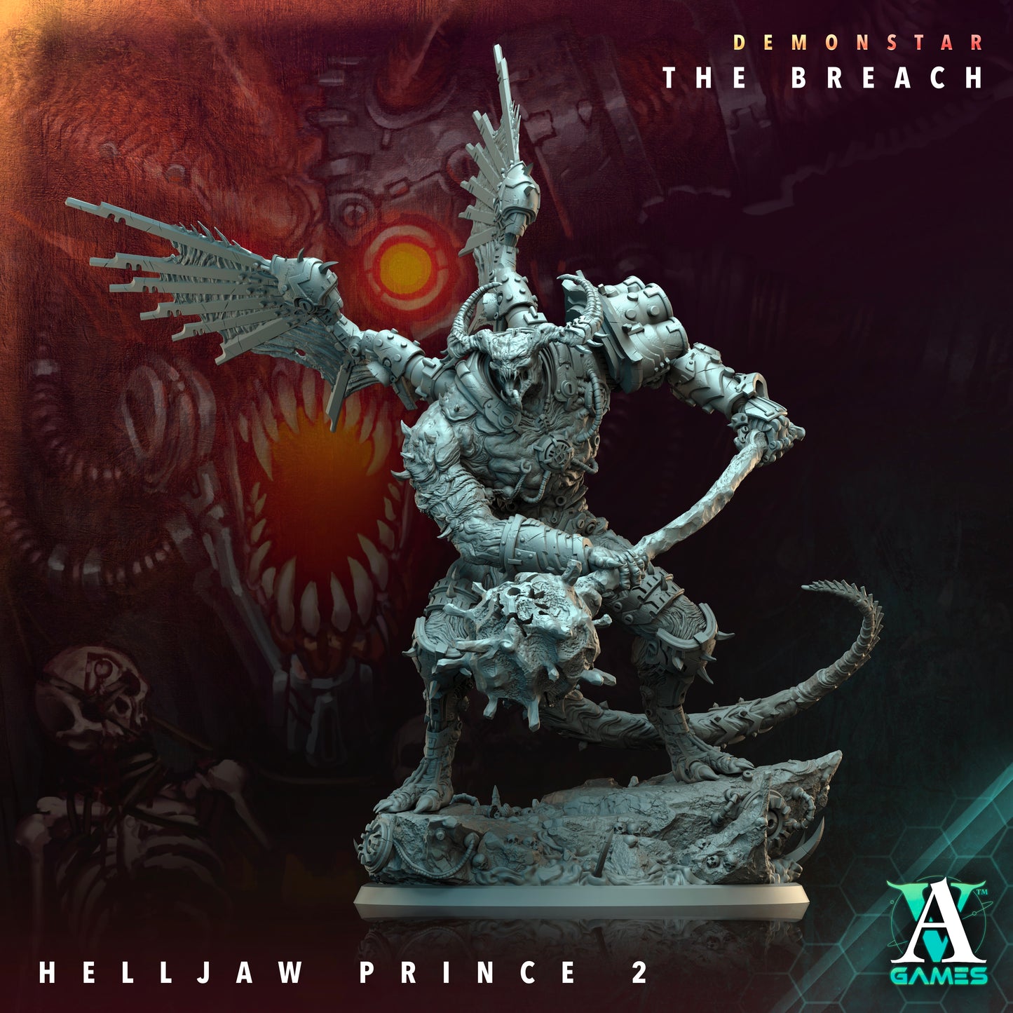 HELLJAW PRINCE – DEMONSTAR: THE BREACH