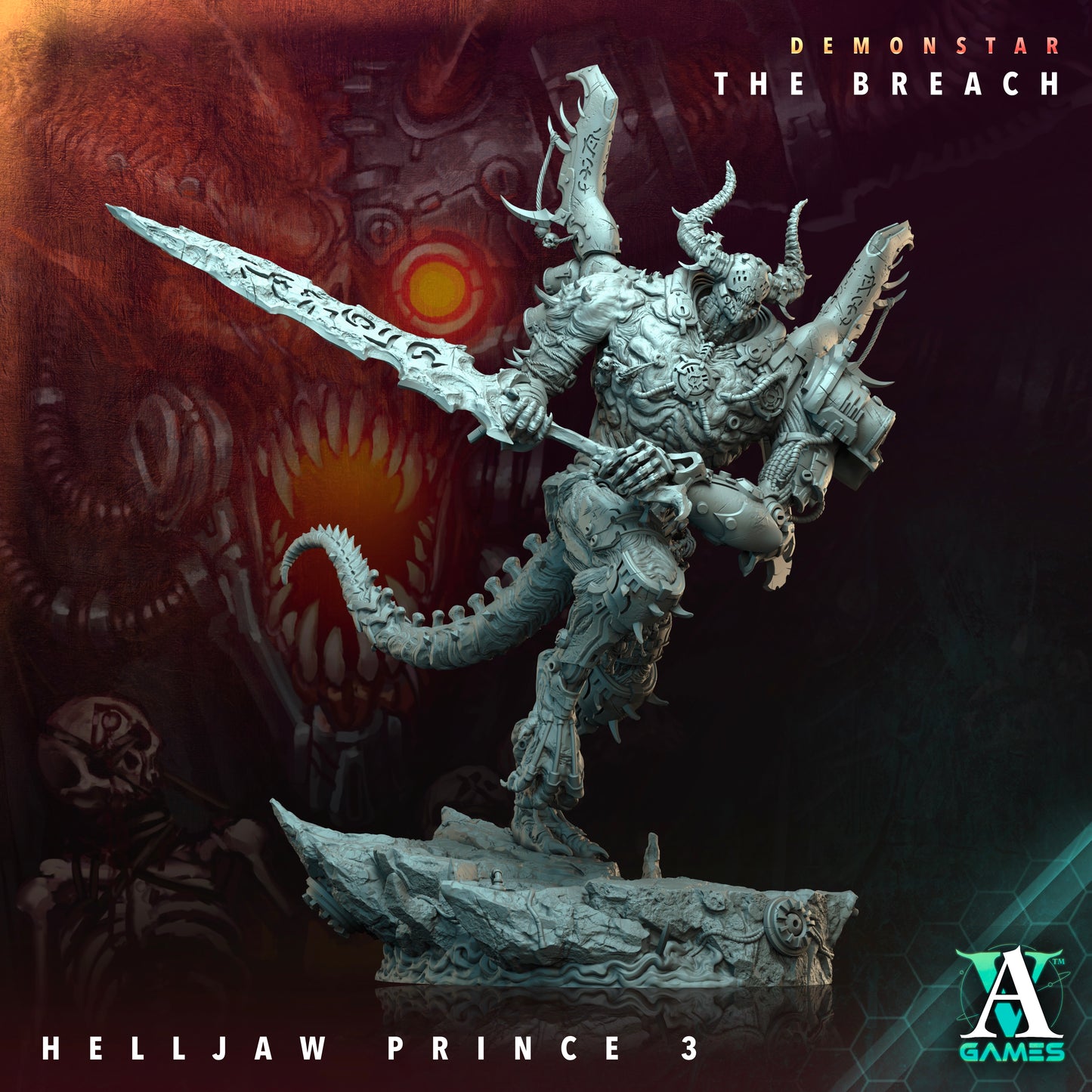 HELLJAW PRINCE – DEMONSTAR: THE BREACH